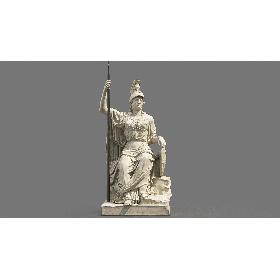 Minerva Statue 3D model